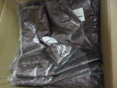 *69 Violet Crushed Taffeta Chair Covers