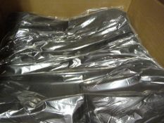 *60 Black Polycotton Chair Covers