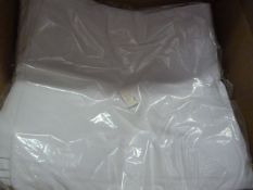 *60 White Polycotton Chair Covers