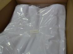 *60 White Polycotton Chair Covers