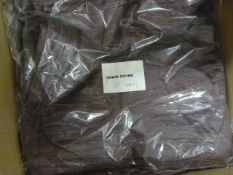 *68 Violet Crushed Taffeta Chair Covers