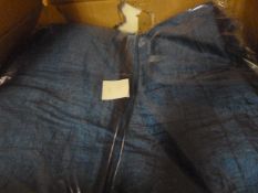 *80 Sea Blue Crushed Taffeta Chair Covers