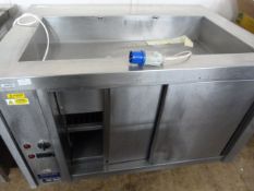 *Stellex Type:R3 Bain Marie and Hot Cupboard 120x8