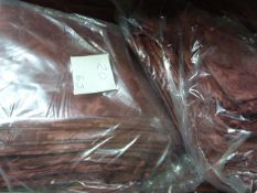 *250 Burgundy Brocade Bows