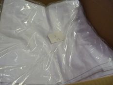 *60 White Polycotton Chair Covers