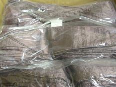 *66 Violet Crushed Taffeta Chair Covers