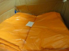 *Sixty Two Chair Covers (12 Blue Steel Crushed Taf