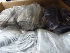 *250 Brocade Bows (50x Burgundy, 100x Duck Egg & 1