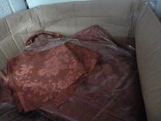 *915 Burgundy Brocade Napkins