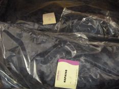 *429 Navy Brocade Napkins