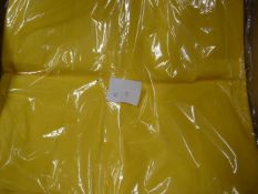 *60 Yellow Polycotton Chair Covers