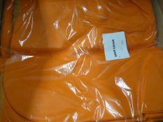 *70 Orange Polycotton Chair Covers