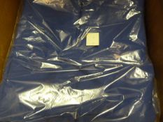 *30 Black & 20 Royal Polycotton Chair Covers