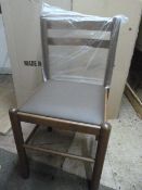 *Fifteen Wood Framed Upholstered Chairs