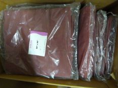 *15 Burgundy Polycotton 90x90