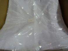 *60 White Polycotton Chair Covers