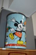 Mickey & Minnie Lidded Metal Canister