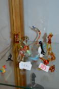 Collection of Glass Animals