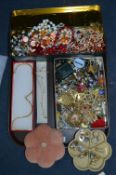 Tray Lot of Costume Jewellery