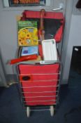 Shopping Trolley Containing Household Goods