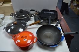 Non-Stick Kitchenware Including Cast Iron Enamel P