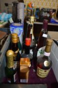 Assorted Vintage Alcohol Including Hennessy, Cogna
