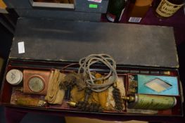 Vintage Gun Cleaning Case and Contents