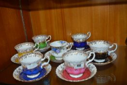 Royal Albert Regal Series Cups & Saucers