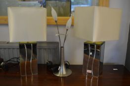 Three Table Lamps