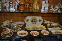 Aynsley Orchard Gold Dishes, Trays, Jugs, etc.