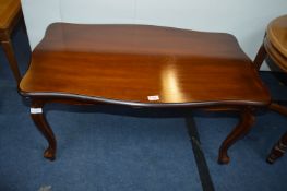 Mahogany Effect Coffee Table