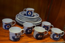 Swedish Pottery Part Dinner Set