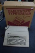Electronic Typewriter