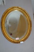 Gilt Framed Bevelled Edge Gilt Mirror