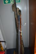 Assortment of Vintage Fishing Rods