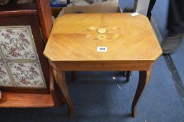 Inlaid Sorrento Ware Side Table