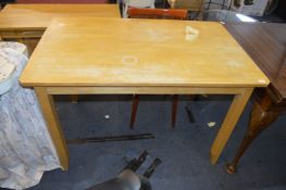 Rubber Wood Kitchen Table (Some Faults)