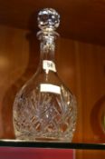 Cut Glass Crystal Decanter