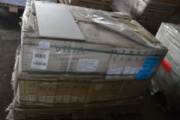 *Pallet Containing 40 packs of Vitra Beyaz 30x60cm Matt White Tiles