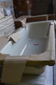 *County 1685 x 700 PLN White Bath No Tap