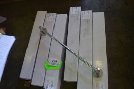 *6 Ideal Standard Chrome Towel Rails