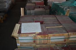 *42 Boxes of Porcelanosa 20x31.6cm Park Lineal Gris Tiles (F40)