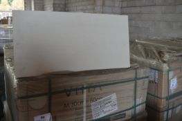 *40 Boxes of Vitra Beyaz 30x60cm Matt White Tiles