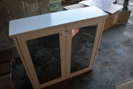 *Camberley Mirrored Bathroom Wall Cabinet in White