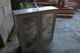 *Camberley Wall Mount Mirror Unit in Grey