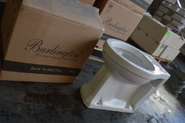 *Burlington Back to the Wall Pan P14 Toilet