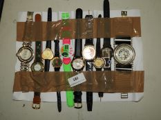 *Ten Assorted Fashion Watches (As Per Photograph)