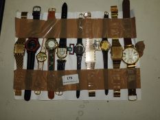 *Ten Assorted Fashion Watches (As Per Photograph)