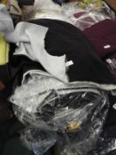 *~35m of Black & Grey Reversible Fleece Material