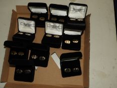 *Ten Pairs Pierre Cardin Gents Cufflinks
